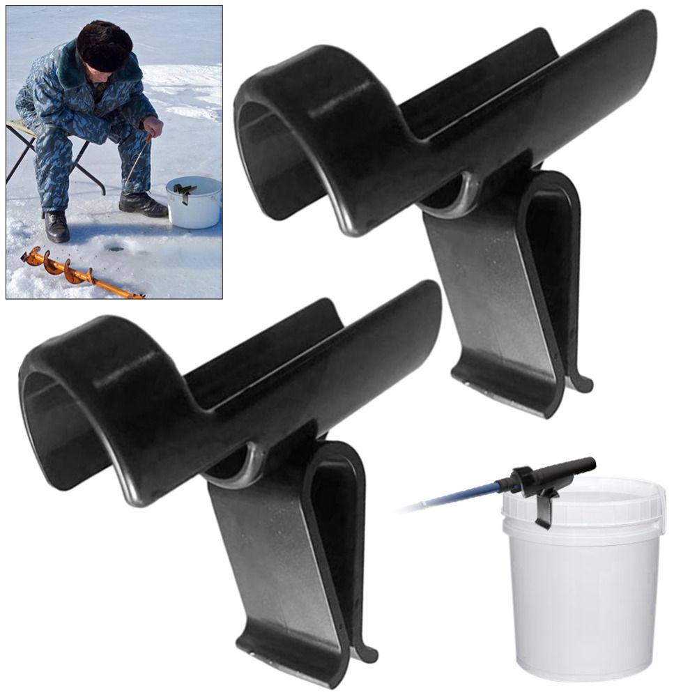 Fish Finder Transducer - 1 ชิ้นถัง Rod ผู้ถือมัลติฟังก์ชั่ตกปลาน้ําแข็งขาตั้งเสาตกปลา Rod เครื่องมือน้ําหนักเบาแบบพกพา