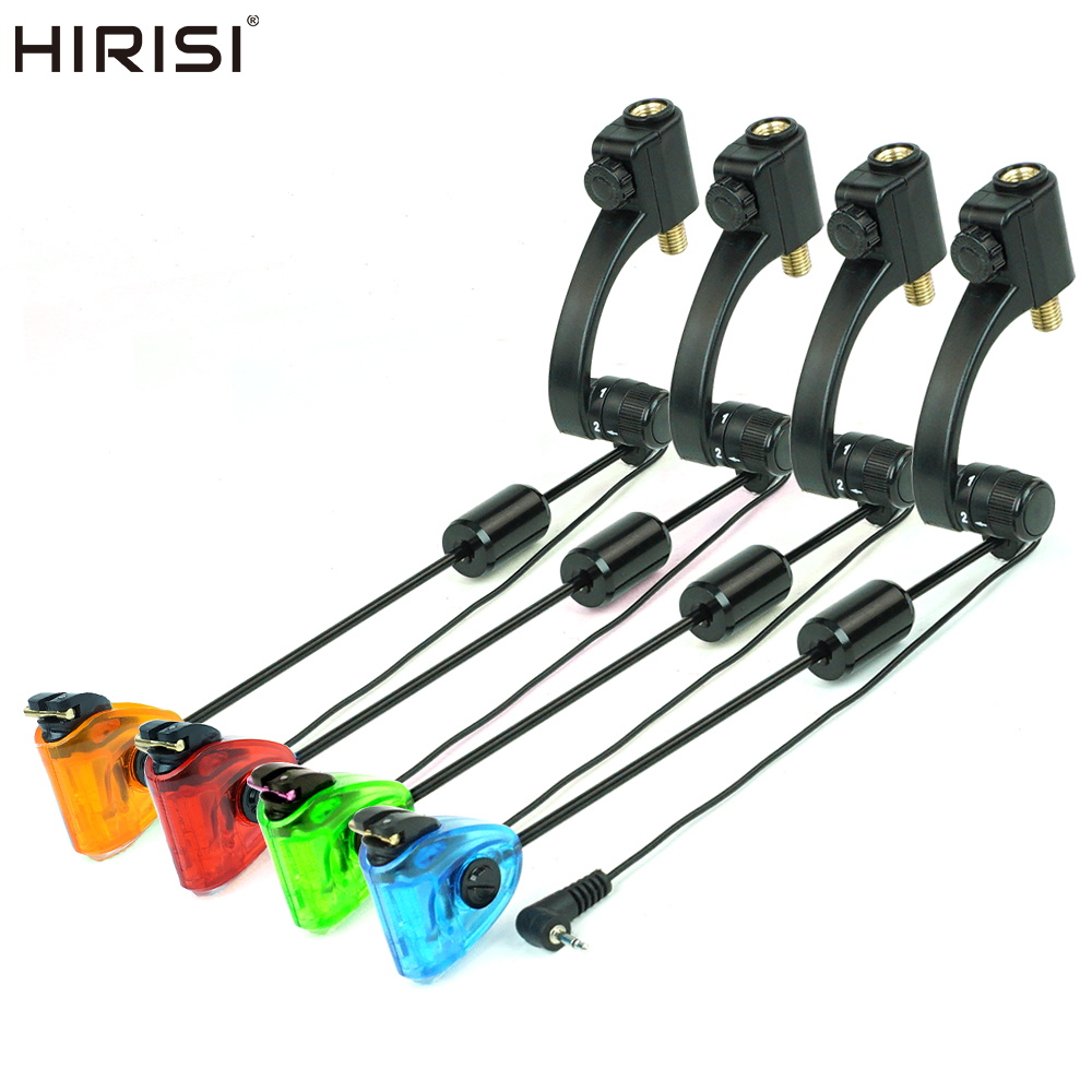 Fish Alarm - ตัวแจ้งเตือนการกัดปลาแบบสวิงเกอร์ Hirisi B2045 ไฟ LED 4
