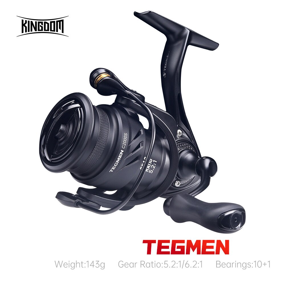 Abu Garcia Reel Max - Kingdom tegmen 5.2:1 6.2:1 143กรัมรอกตกปลาแบบหมุนอัตราทดเกียร์ความเร็วสูงคาร์บอนไฟเบอร์ตัวถังลากปริมาณ10 +