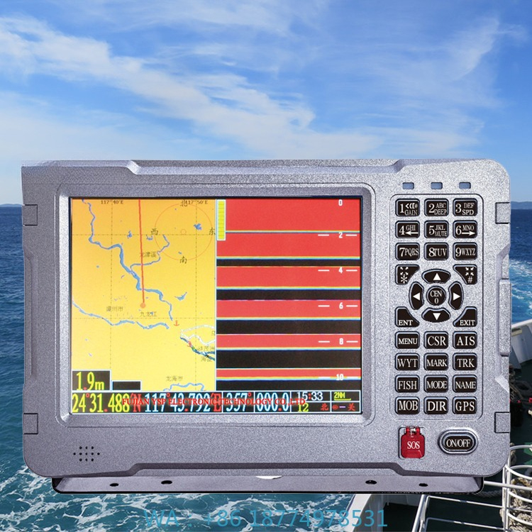 Fish Finder - เครื่องนำทางปลาแบบคอมโบ วัดความลึก ค้นหาปลา ระบบ GPS ใต้น้ำสำหรับการเดินเรือ