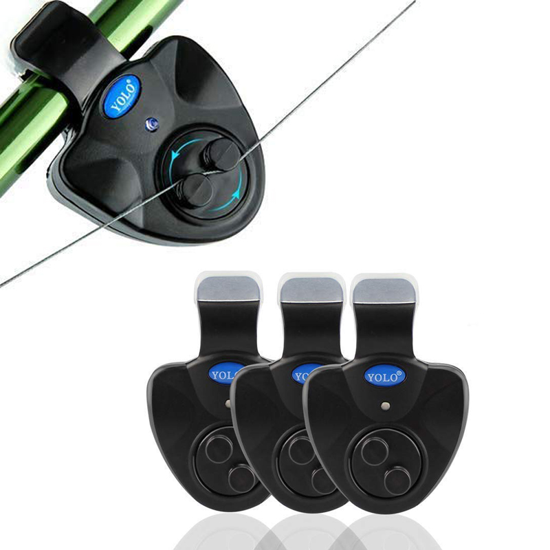 Fish Alarm - ตกปลา Rod Bite ALARM ไฟ LED