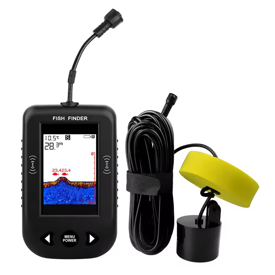 นาฬิกาปลุก 100M แบบพกพา SONAR  - Fish Finder Portable บทวิจารณ์และราคา