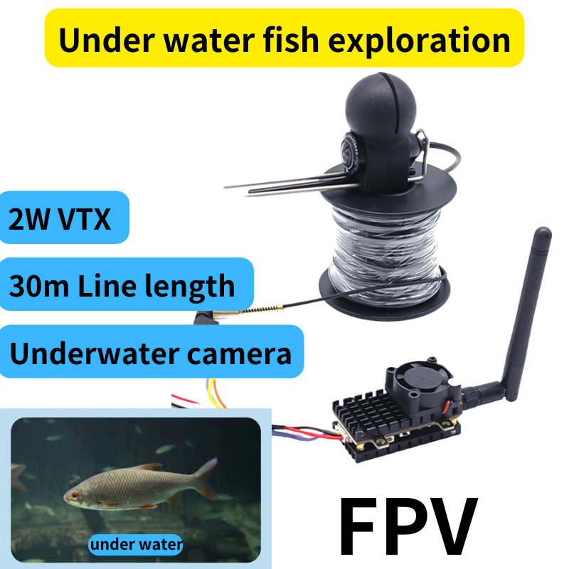 การส่งภาพ 2W กล้องตรวจจับปลาใต - Underwater Camera บทวิจารณ์และราคา