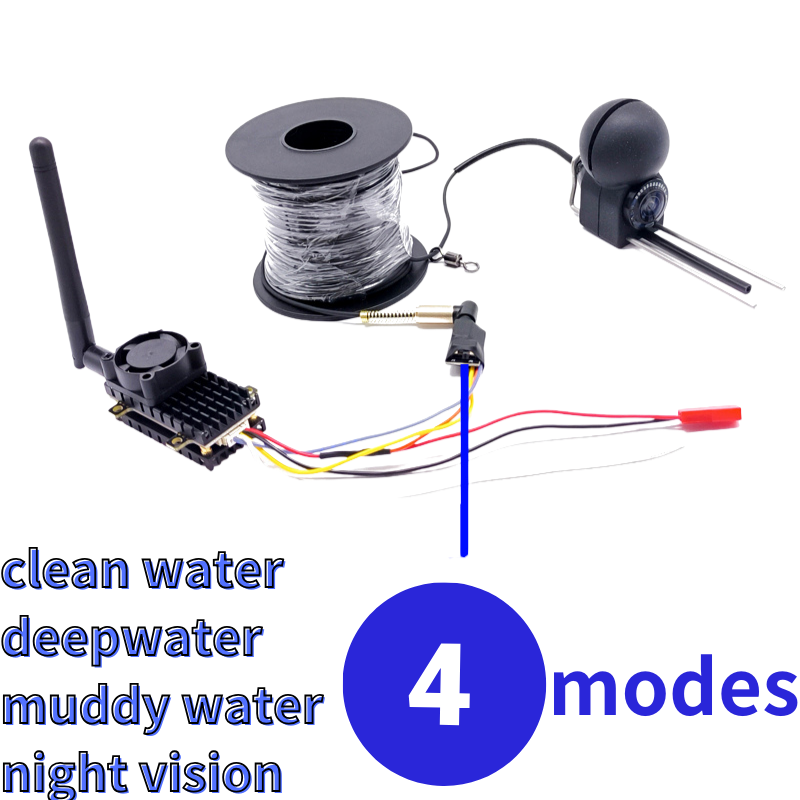 การส่งภาพ 2W กล้องตรวจจับปลาใต - Underwater Camera บทวิจารณ์และราคา