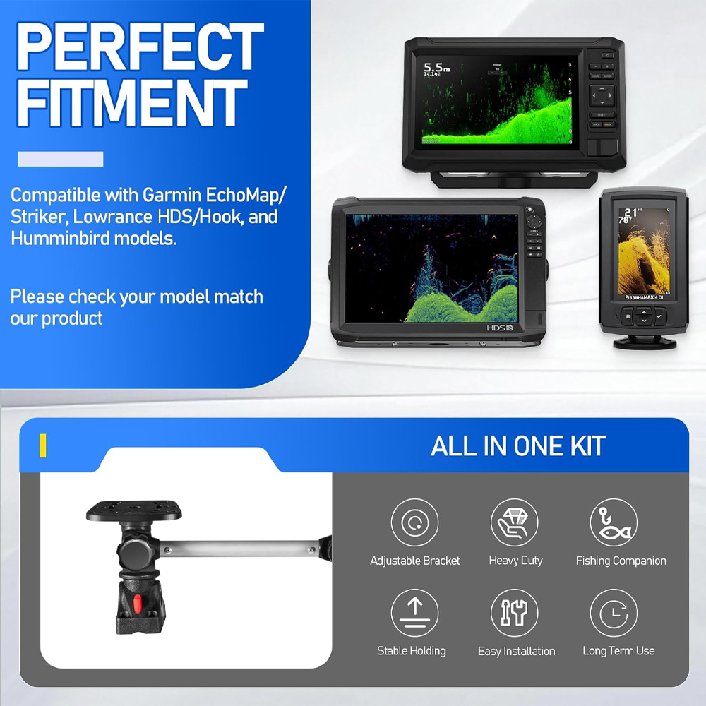 อะไหล่ทดแทนสำหรับ 3006.8649 ที - Fish Finder Portable บทวิจารณ์และราคา