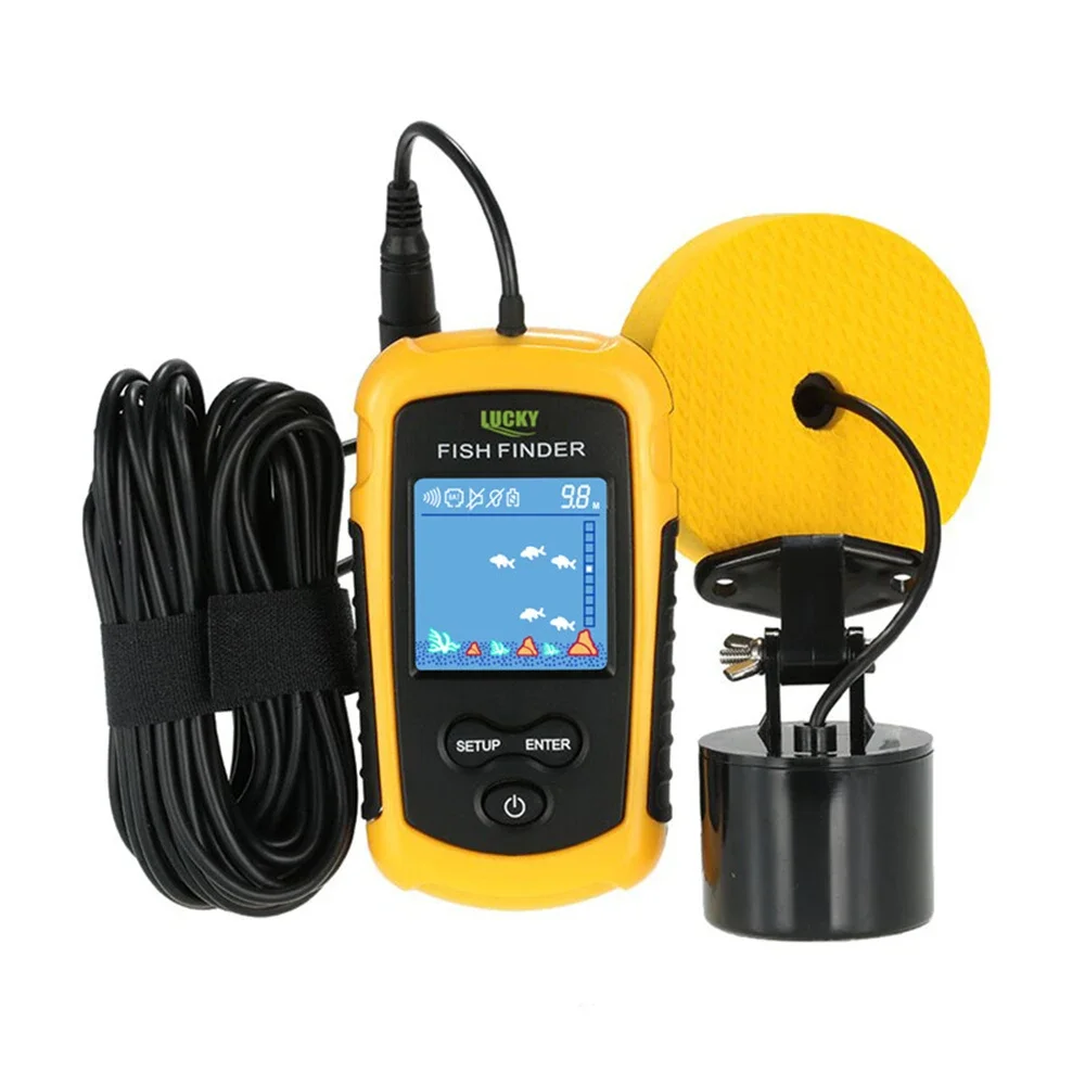 Lucky หน้าจอสี LCD แบบพกพา Fis - Fish Finder Portable บทวิจารณ์และราคา