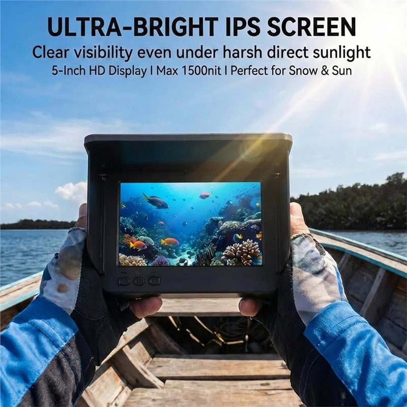 กล้องค้นหาปลาใต้น้ำ AA90-US Pl - Fish Finder Portable บทวิจารณ์และราคา