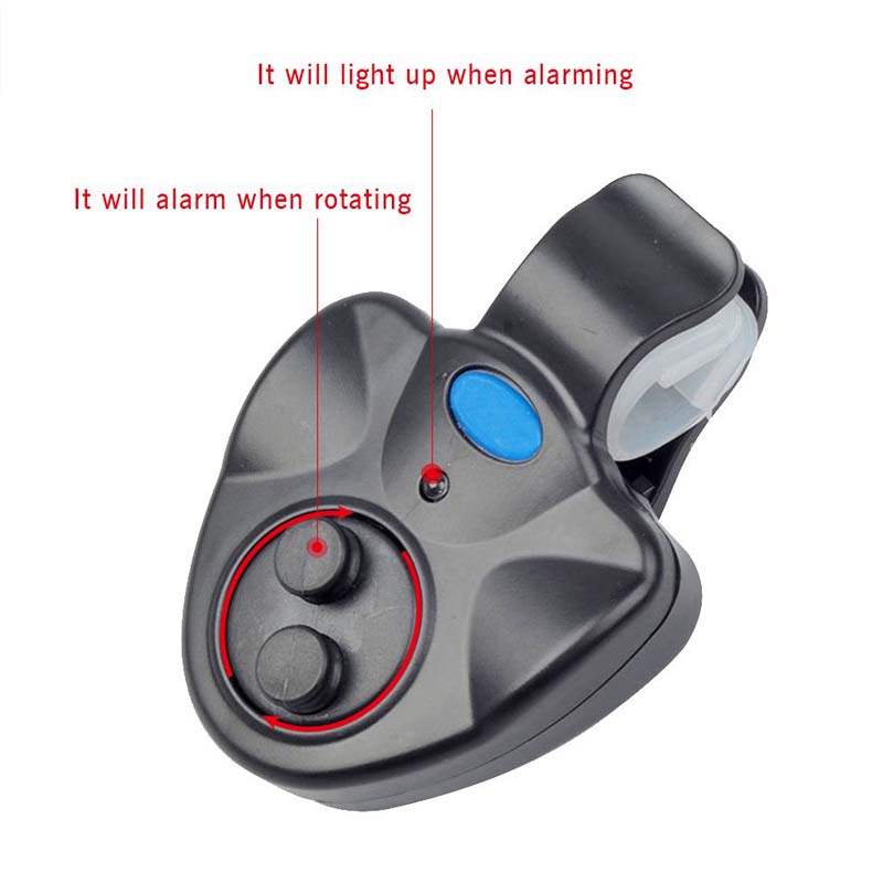 ตกปลา Rod Bite ALARM ไฟ LED ปล - Fish Alarm บทวิจารณ์และราคา