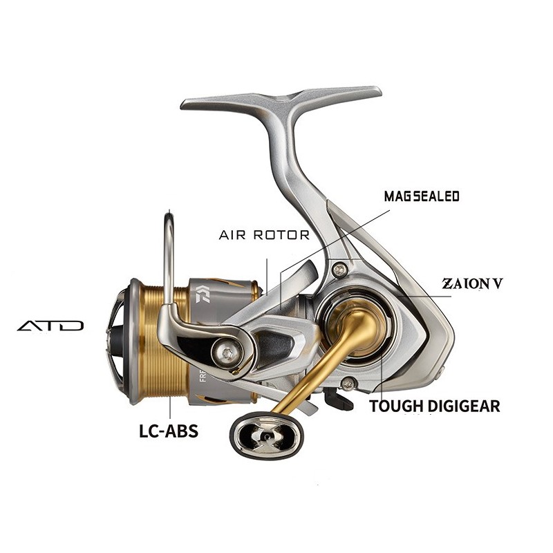 DAIWA 21 FREAMS LT Spinning Fi - Daiwa Reel Fuego บทวิจารณ์และราคา