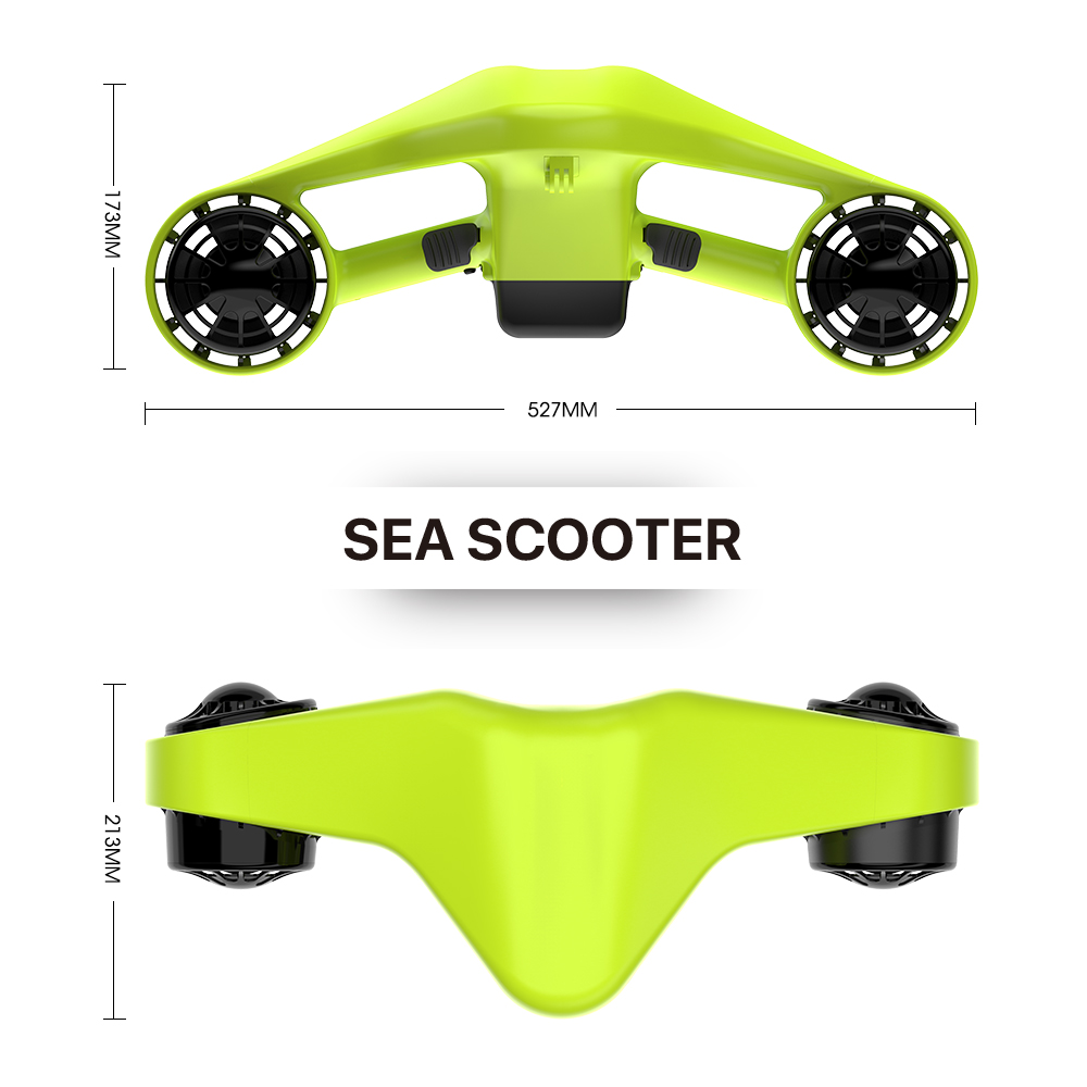 สกู๊ตเตอร์ใต้น้ำ สกู๊ตเตอร์ทะเ - Underwater Camera บทวิจารณ์และราคา