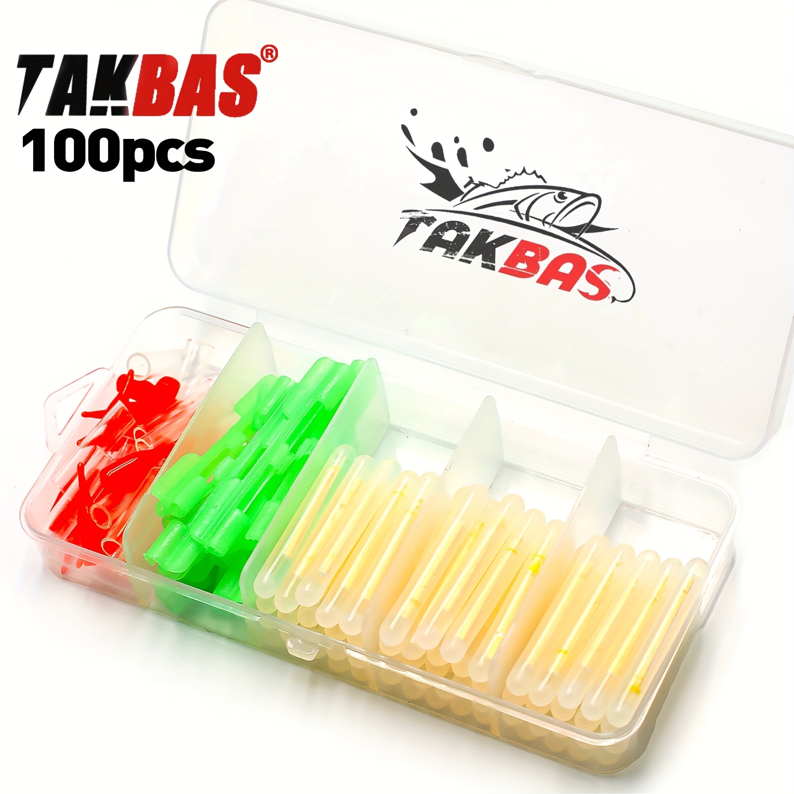 100PCS ตกปลา GLOW Sticks ชุด,R - Fish Alarm บทวิจารณ์และราคา